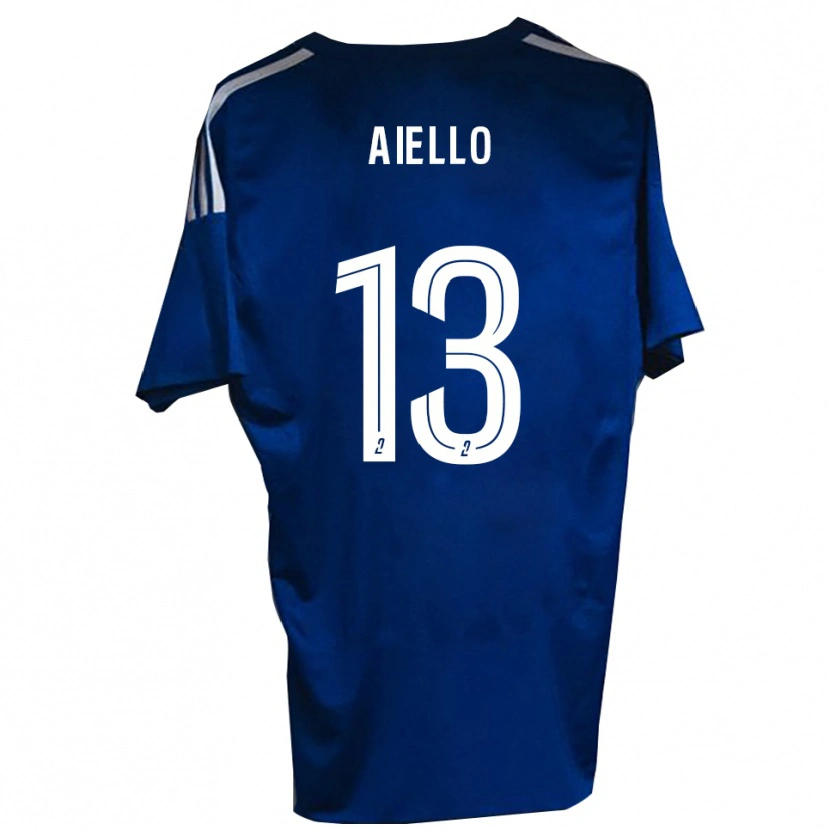Danxen Men Nicolas Aiello #13 Blue White Home Jersey 2025/26 T-Shirt