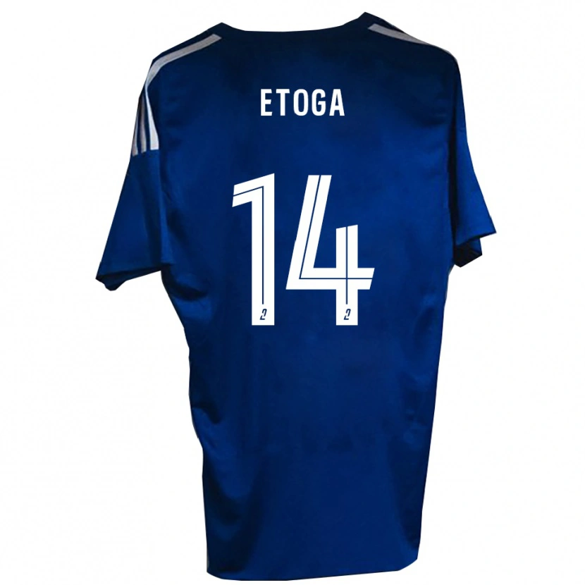 Danxen Men Loïc Etoga #14 Blue White Home Jersey 2025/26 T-Shirt