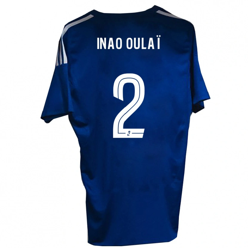 Danxen Men Christ Inao Oulaï #2 Blue White Home Jersey 2025/26 T-Shirt