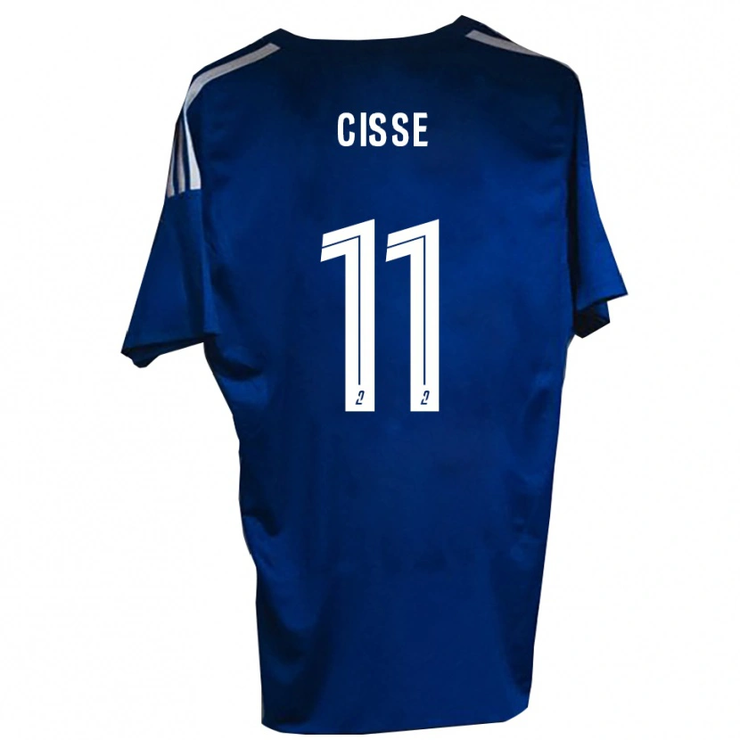 Danxen Men Lamine Cissé #11 Blue White Home Jersey 2025/26 T-Shirt