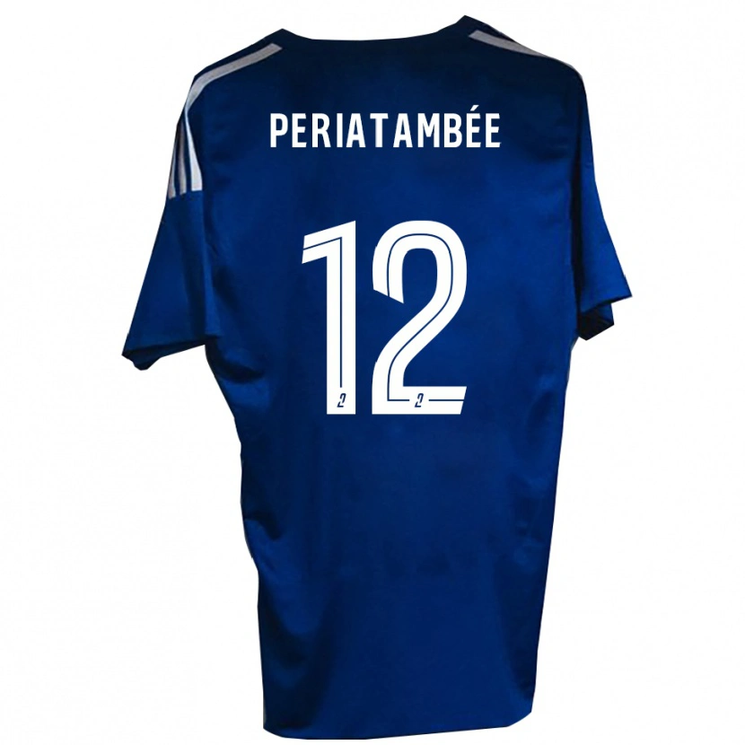 Danxen Men Tanis Periatambée #12 Blue White Home Jersey 2025/26 T-Shirt