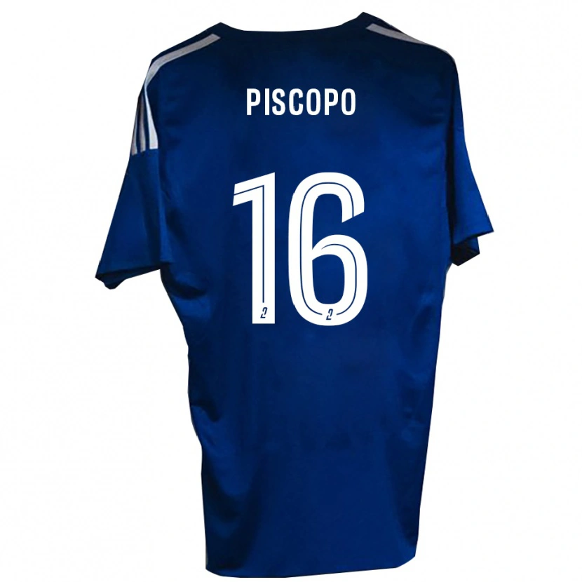 Danxen Men Ange Piscopo #16 Blue White Home Jersey 2025/26 T-Shirt