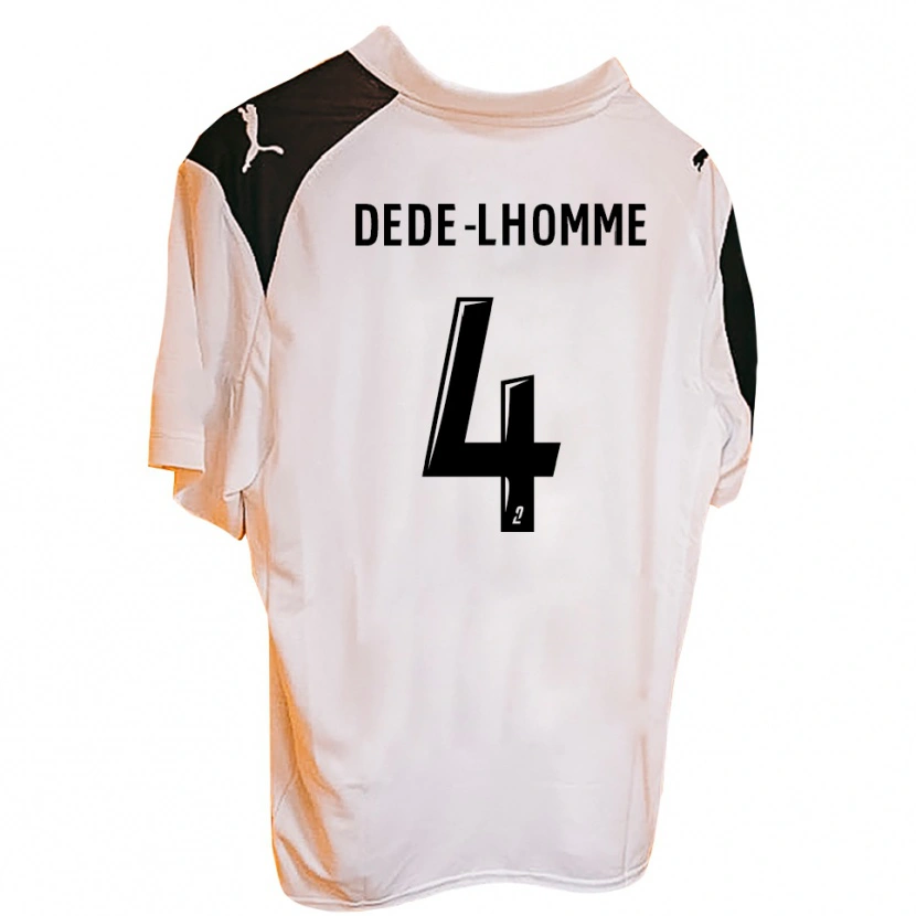 Danxen Men Noah Dede-Lhomme #4 Orange Black Home Jersey 2025/26 T-Shirt