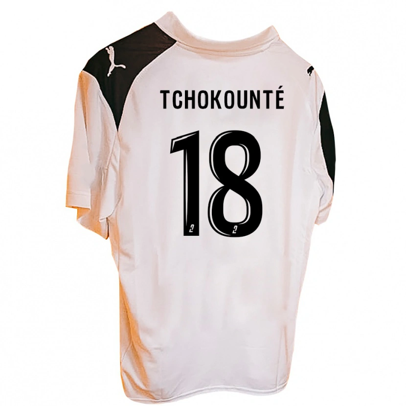 Danxen Men Malik Tchokounté #18 Orange Black Home Jersey 2025/26 T-Shirt