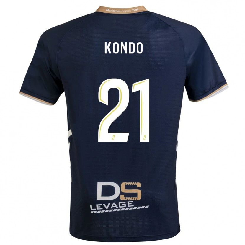 Danxen Men Geoffrey Kondo #21 Navy Gold Home Jersey 2025/26 T-Shirt