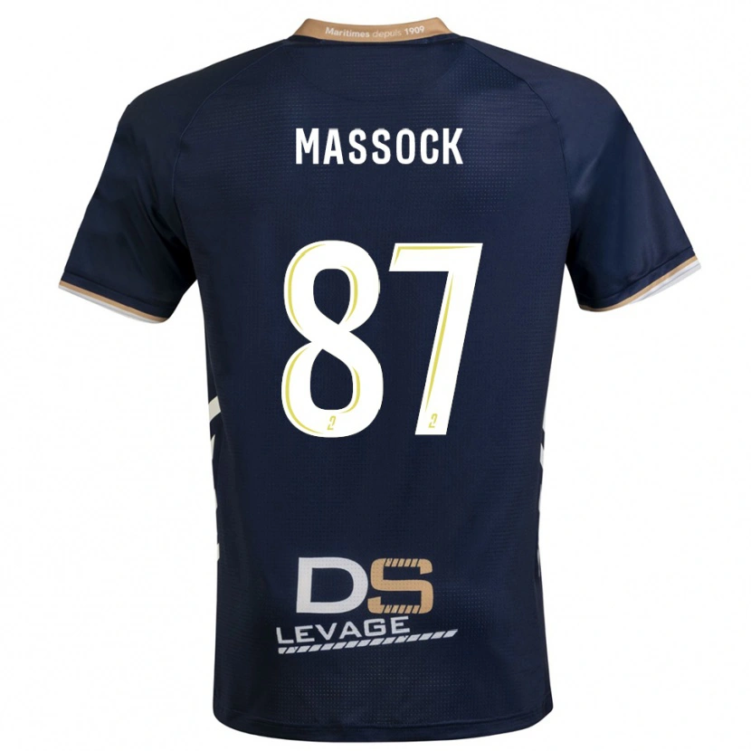 Danxen Men Théna Massock #87 Navy Gold Home Jersey 2025/26 T-Shirt