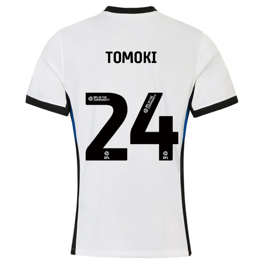 Danxen Men Tomoki Iwata #24 White Blue Away Jersey 2025/26 T-Shirt