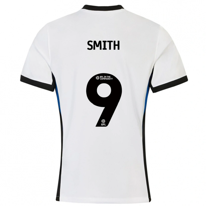 Danxen Men Libby Smith #9 White Blue Away Jersey 2025/26 T-Shirt