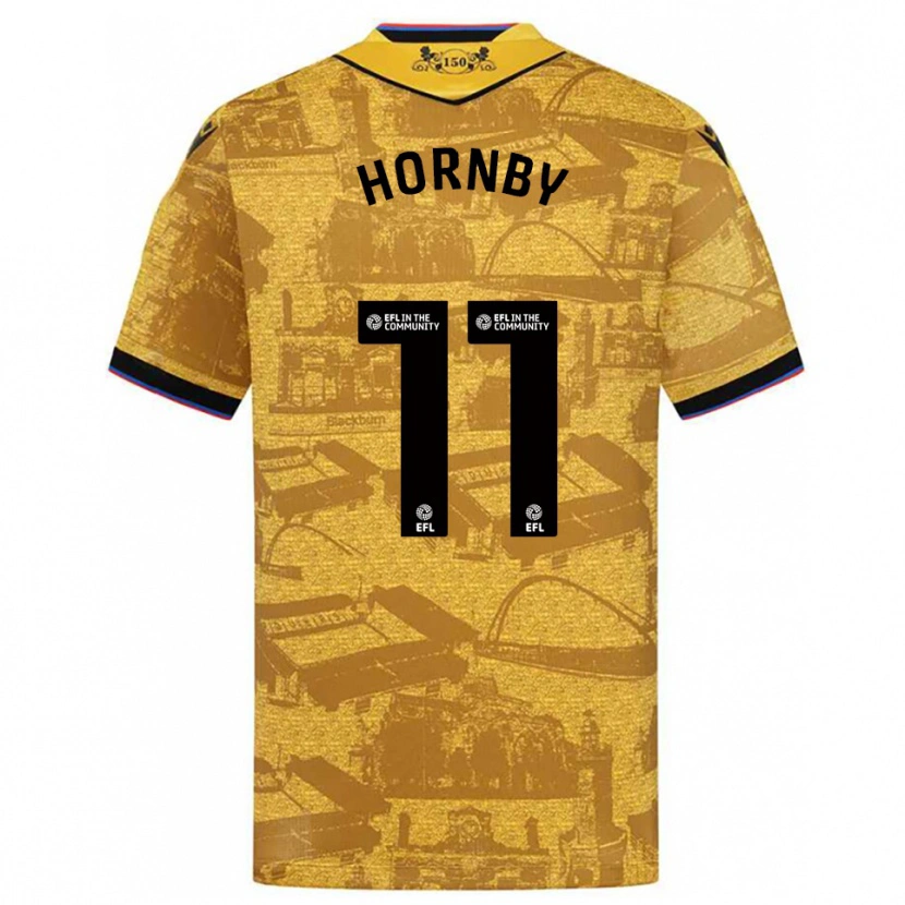 Danxen Men Megan Hornby #11 Gold Black Away Jersey 2025/26 T-Shirt