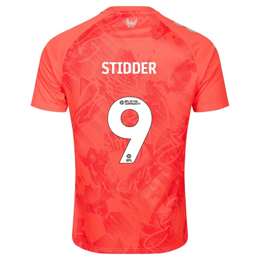 Danxen Men Joshua Stidder #9 Orange White Away Jersey 2025/26 T-Shirt