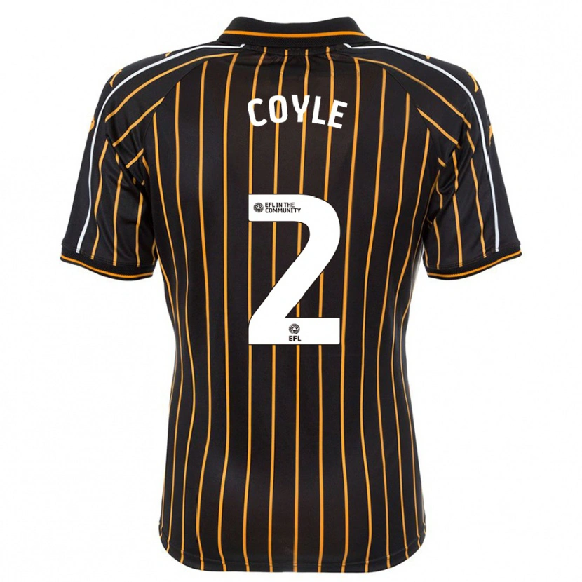 Danxen Men Lewie Coyle #2 White Black Away Jersey 2025/26 T-Shirt