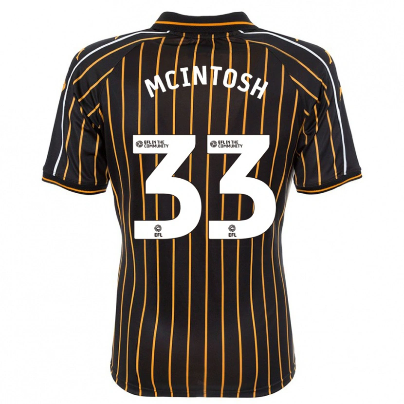 Danxen Men Lucy Mcintosh #33 White Black Away Jersey 2025/26 T-Shirt
