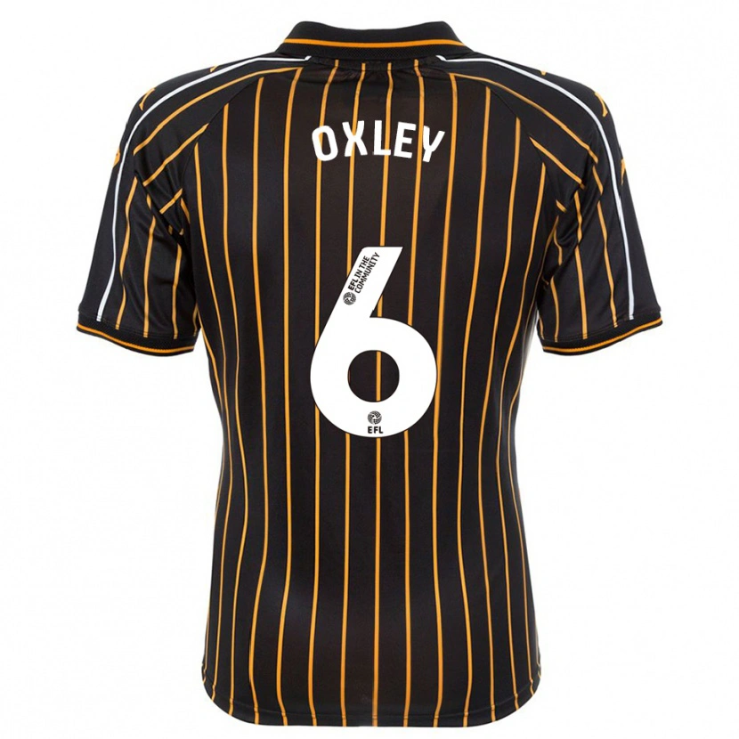 Danxen Men Tilly Oxley #6 White Black Away Jersey 2025/26 T-Shirt