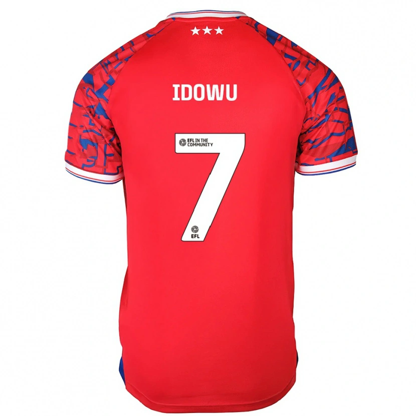 Danxen Men Tudor Mendel-Idowu #7 Red Blue Away Jersey 2025/26 T-Shirt