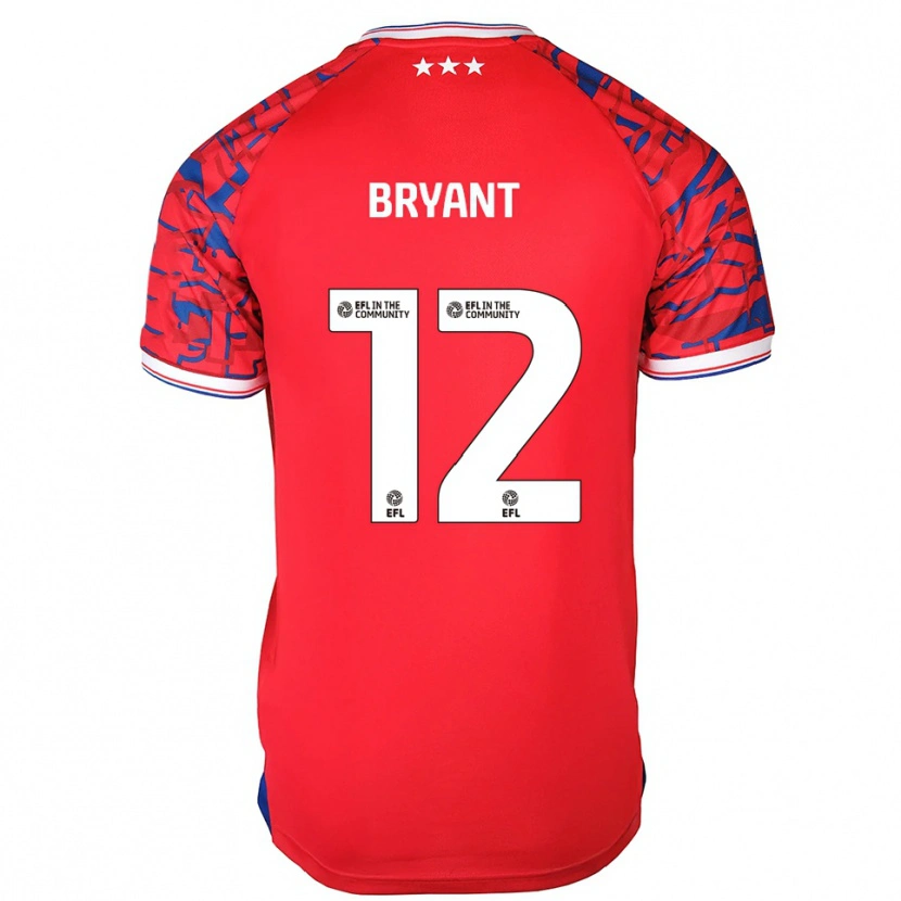 Danxen Men Issy Bryant #12 Red Blue Away Jersey 2025/26 T-Shirt