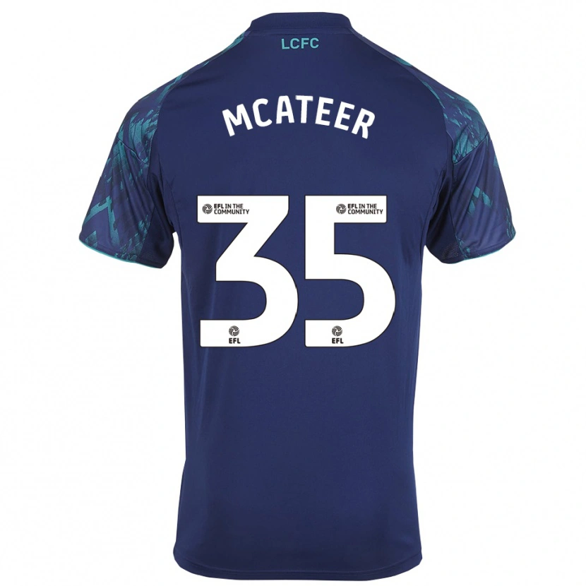 Danxen Men Kasey Mcateer #35 Navy Green White Away Jersey 2025/26 T-Shirt