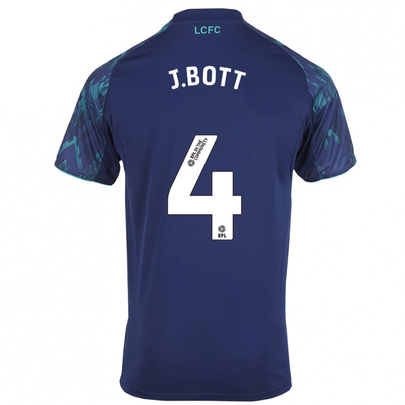 Danxen Men C. J. Bott #4 Navy Green White Away Jersey 2025/26 T-Shirt