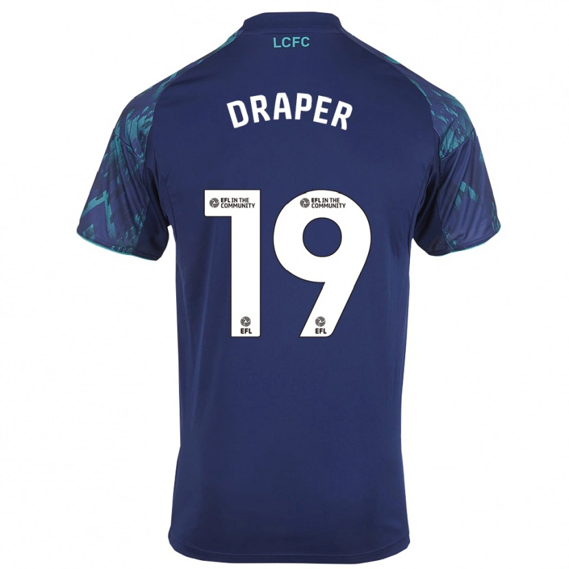 Danxen Men Denny Draper #19 Navy Green White Away Jersey 2025/26 T-Shirt