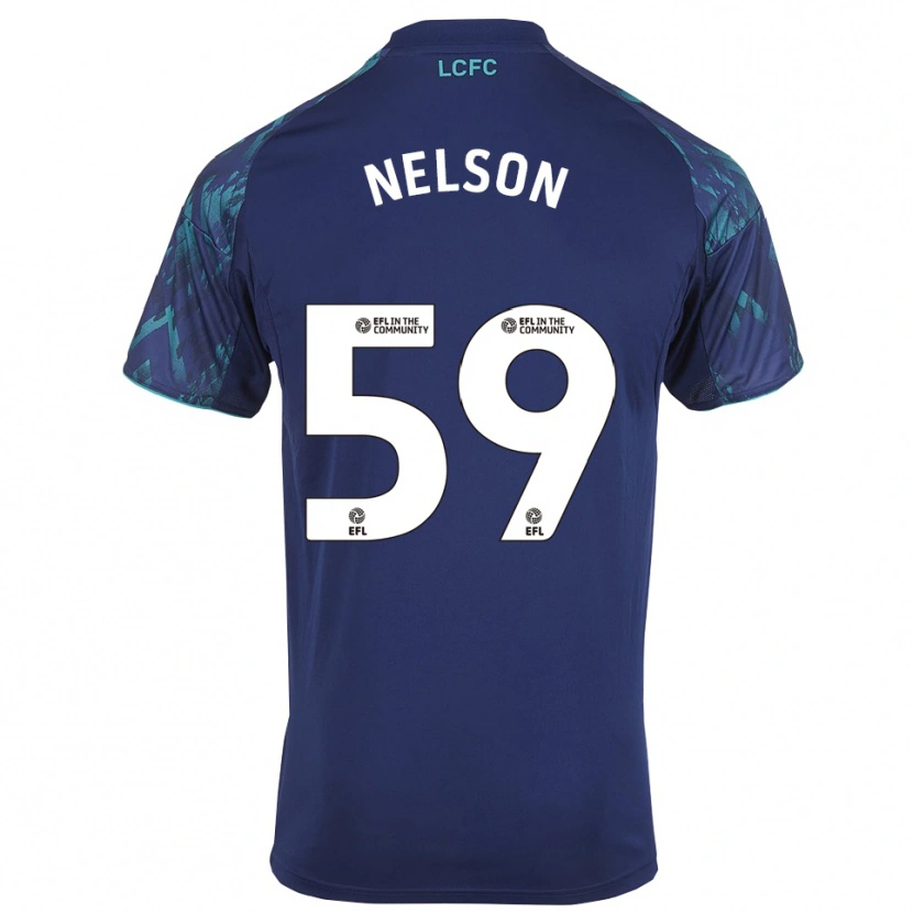 Danxen Men Ronny Nelson #59 Navy Green White Away Jersey 2025/26 T-Shirt