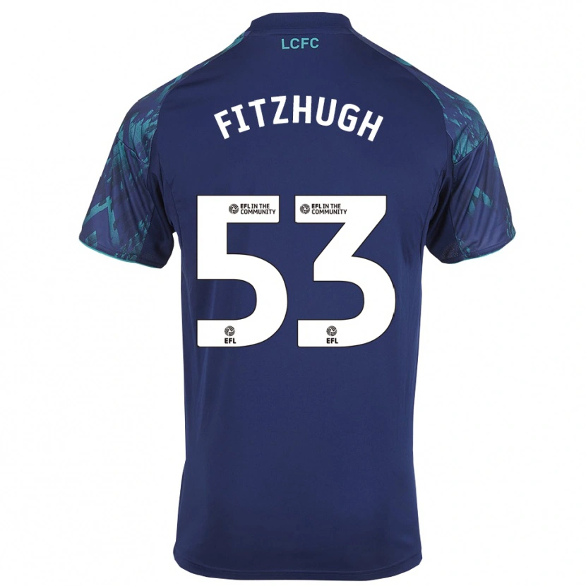 Danxen Men Ethan Fitzhugh #53 Navy Green White Away Jersey 2025/26 T-Shirt