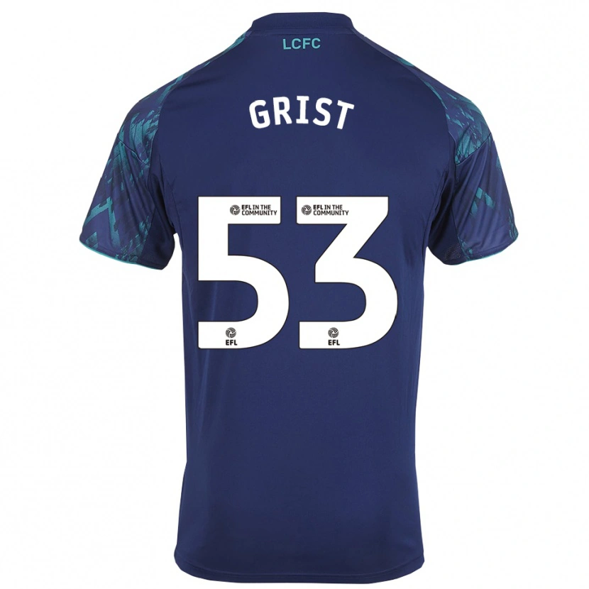 Danxen Men Ben Grist #53 Navy Green White Away Jersey 2025/26 T-Shirt