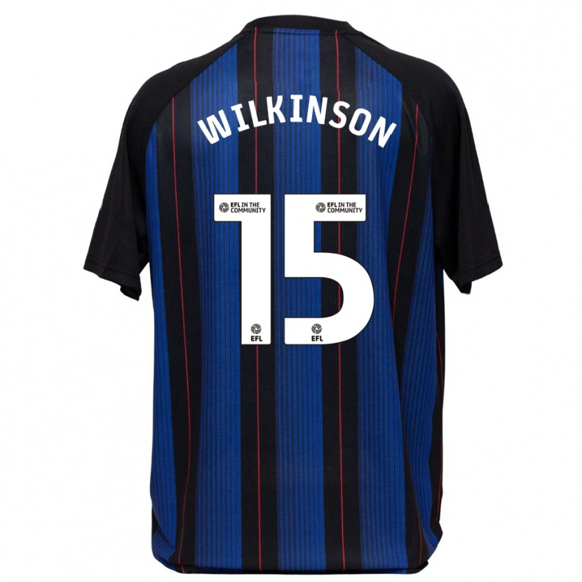 Danxen Men Sharna Wilkinson #15 Blue Black Away Jersey 2025/26 T-Shirt