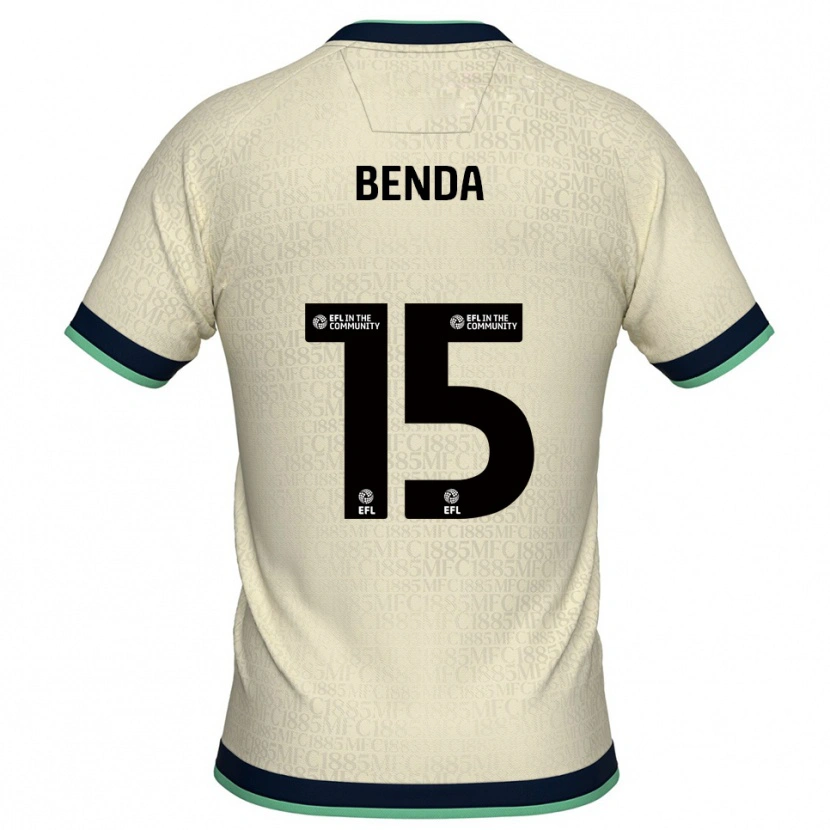 Danxen Men Steven Benda #15 Champagne Navy Away Jersey 2025/26 T-Shirt