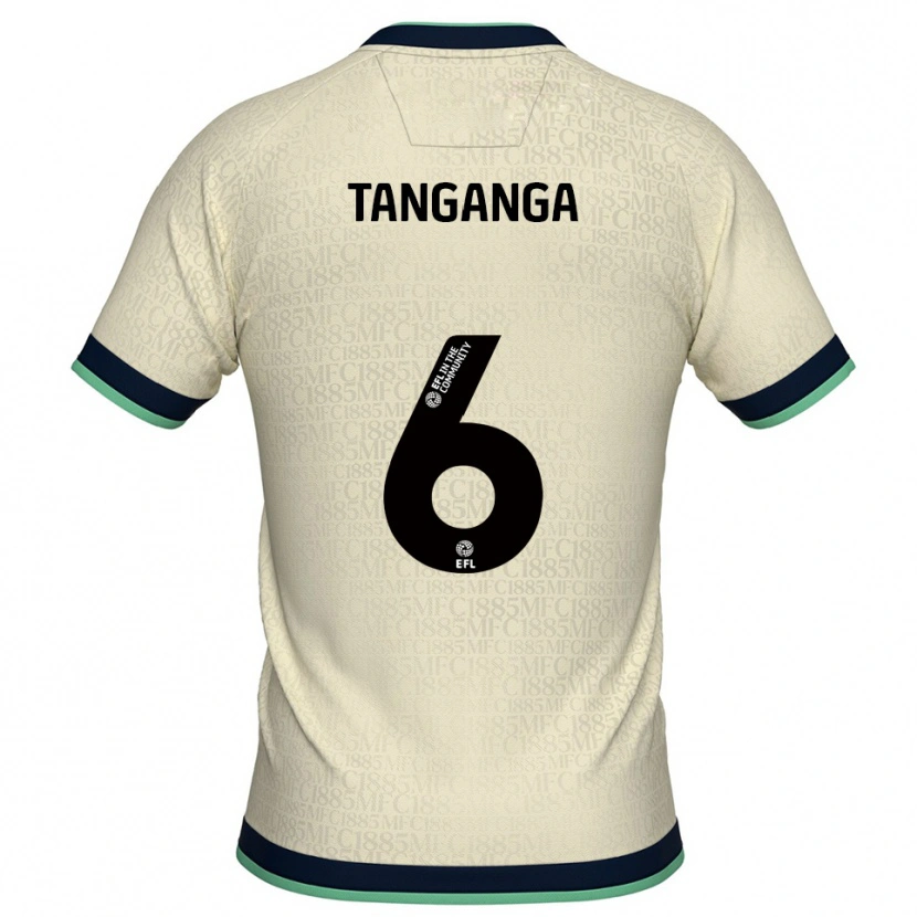 Danxen Men Japhet Tanganga #6 Champagne Navy Away Jersey 2025/26 T-Shirt