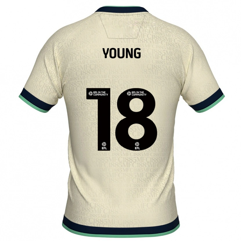 Danxen Men Michelle Young #18 Champagne Navy Away Jersey 2025/26 T-Shirt