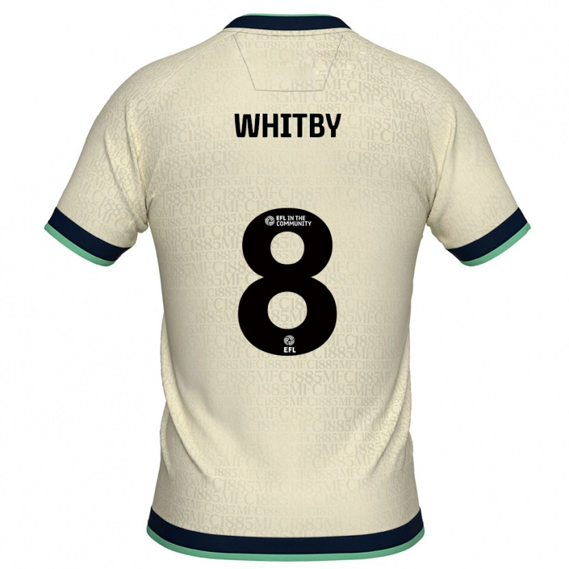 Danxen Men Oliver Whitby #8 Champagne Navy Away Jersey 2025/26 T-Shirt