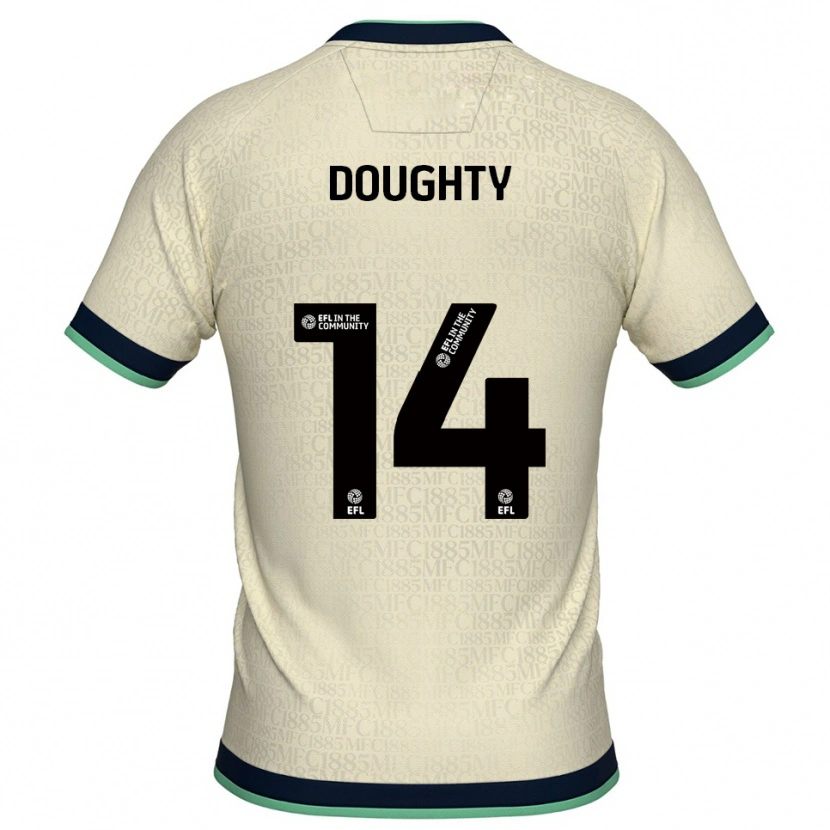 Danxen Men Alfie Doughty #14 Champagne Navy Away Jersey 2025/26 T-Shirt