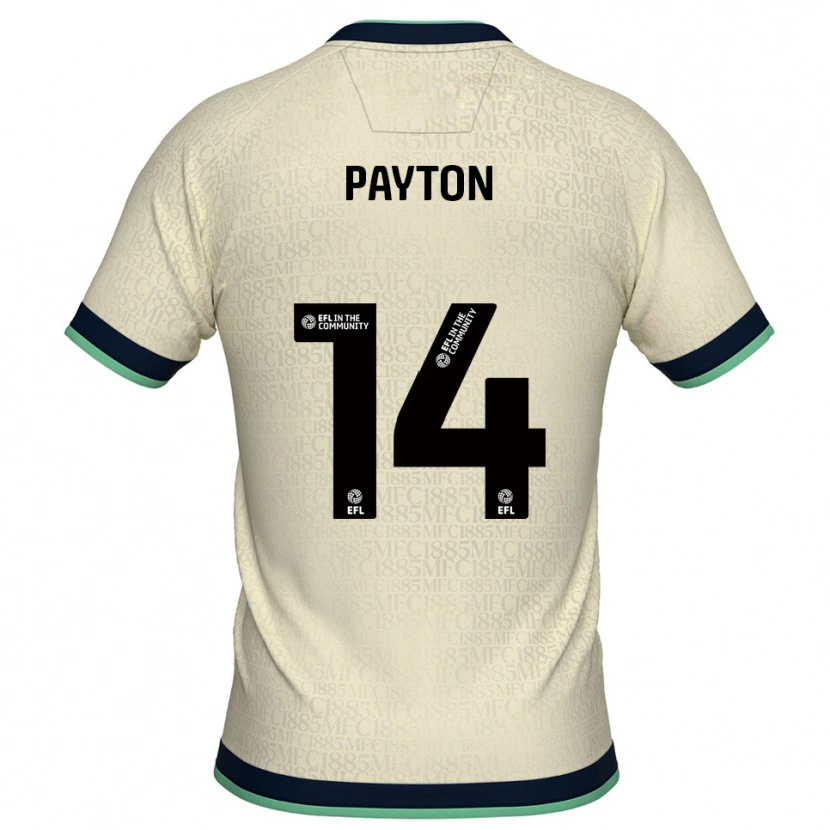 Danxen Men Edward Payton #14 Champagne Navy Away Jersey 2025/26 T-Shirt