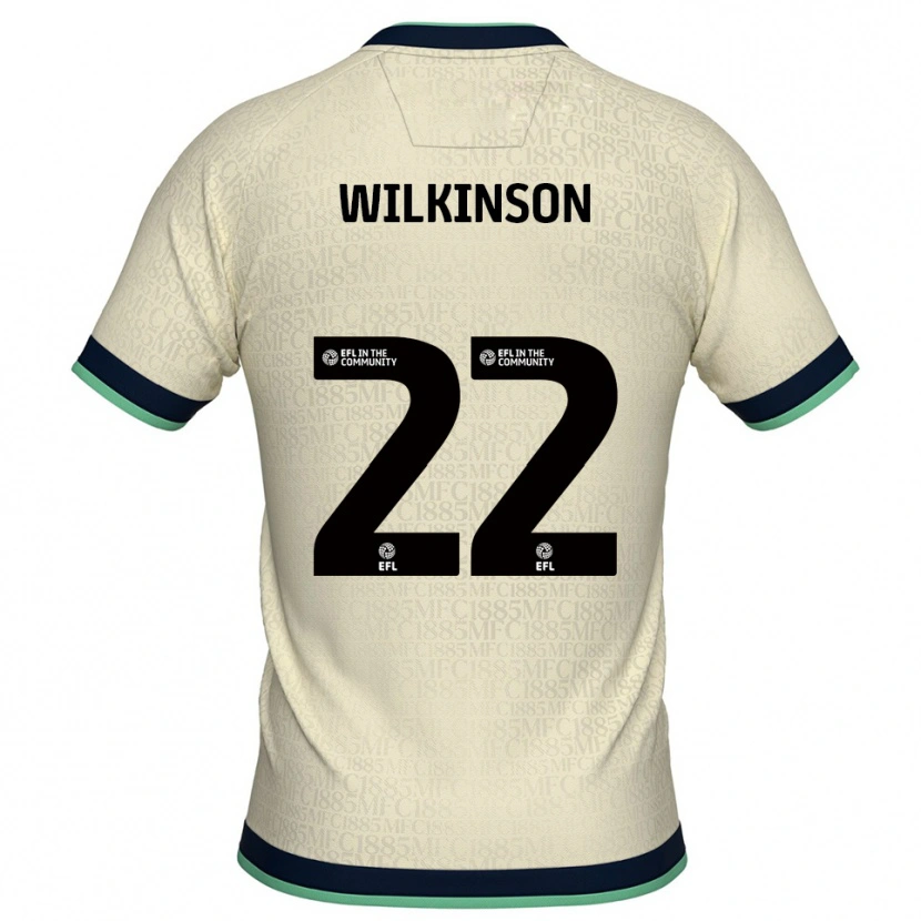 Danxen Men Chloe Wilkinson #22 Champagne Navy Away Jersey 2025/26 T-Shirt