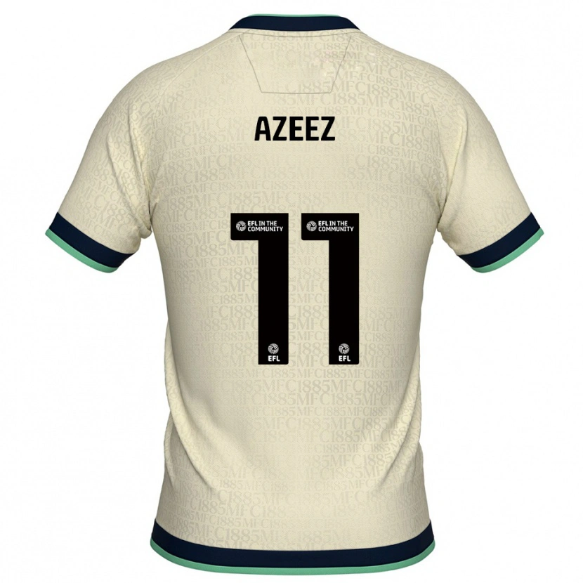 Danxen Men Femi Azeez #11 Champagne Navy Away Jersey 2025/26 T-Shirt