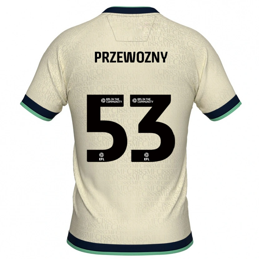 Danxen Men Jakub Przewozny #53 Champagne Navy Away Jersey 2025/26 T-Shirt