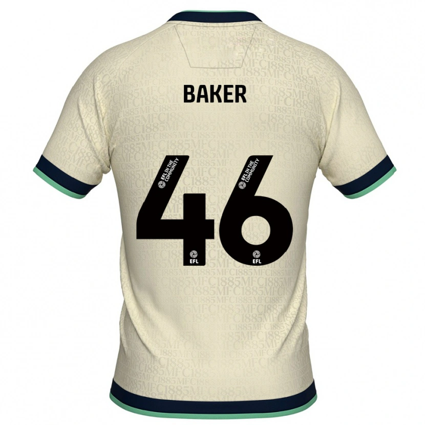 Danxen Men Frankie Baker #46 Champagne Navy Away Jersey 2025/26 T-Shirt