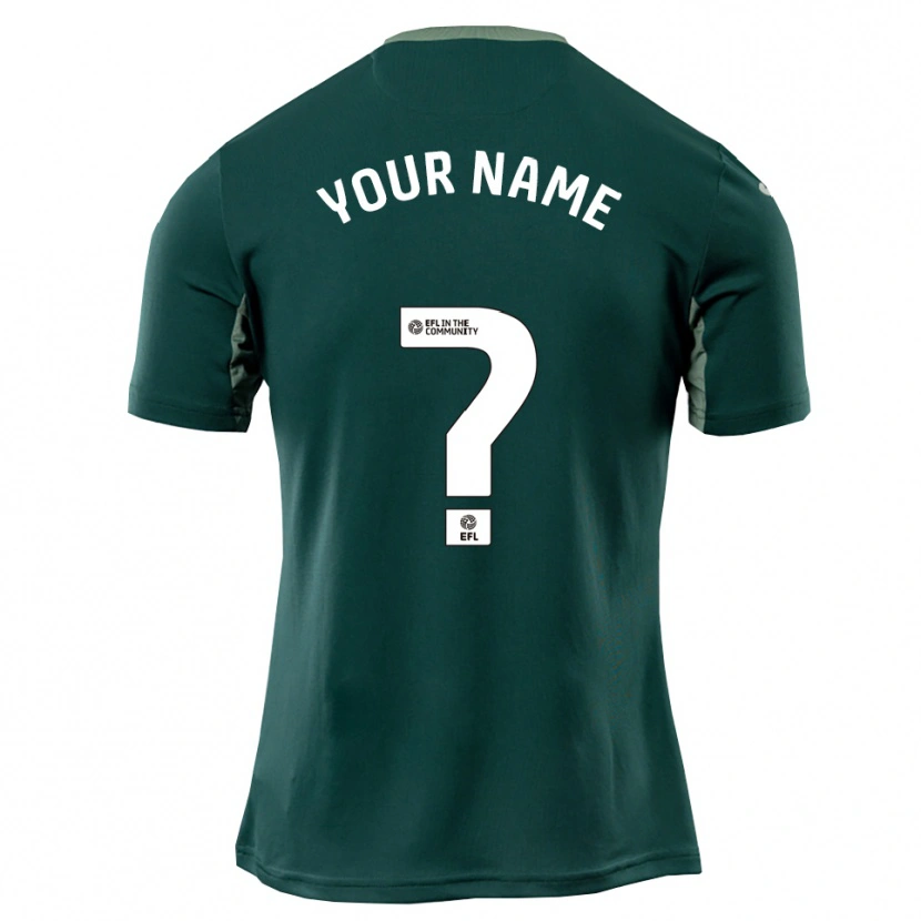 Danxen Men Your Name #0 Green White Purple Away Jersey 2025/26 T-Shirt
