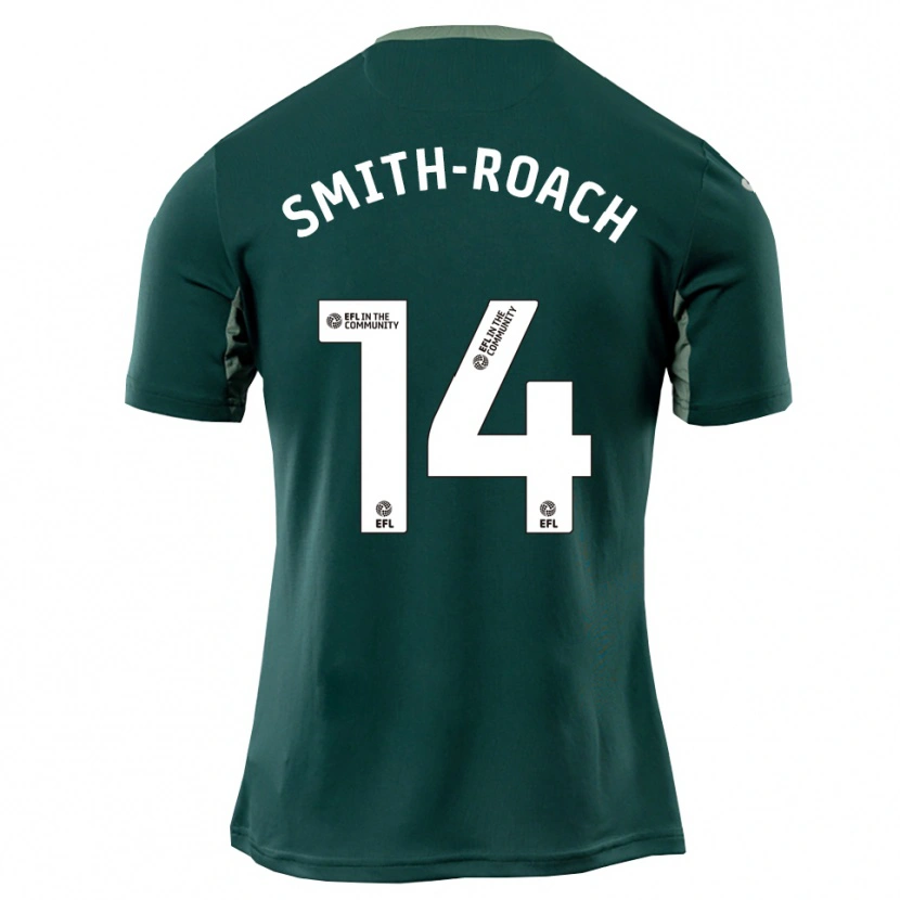 Danxen Men Rio Smith-Roach #14 Green White Purple Away Jersey 2025/26 T-Shirt