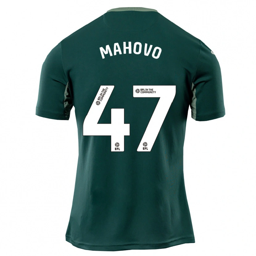 Danxen Men Lucien Mahovo #47 Green White Purple Away Jersey 2025/26 T-Shirt
