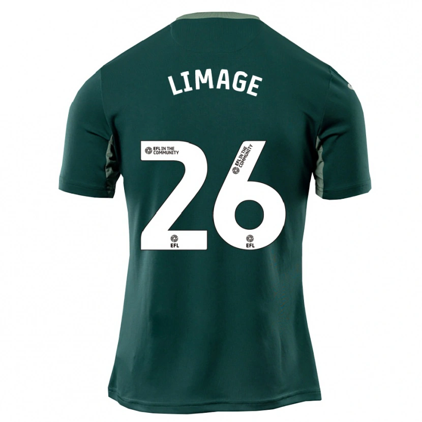 Danxen Men Felicity Limage #26 Green White Purple Away Jersey 2025/26 T-Shirt