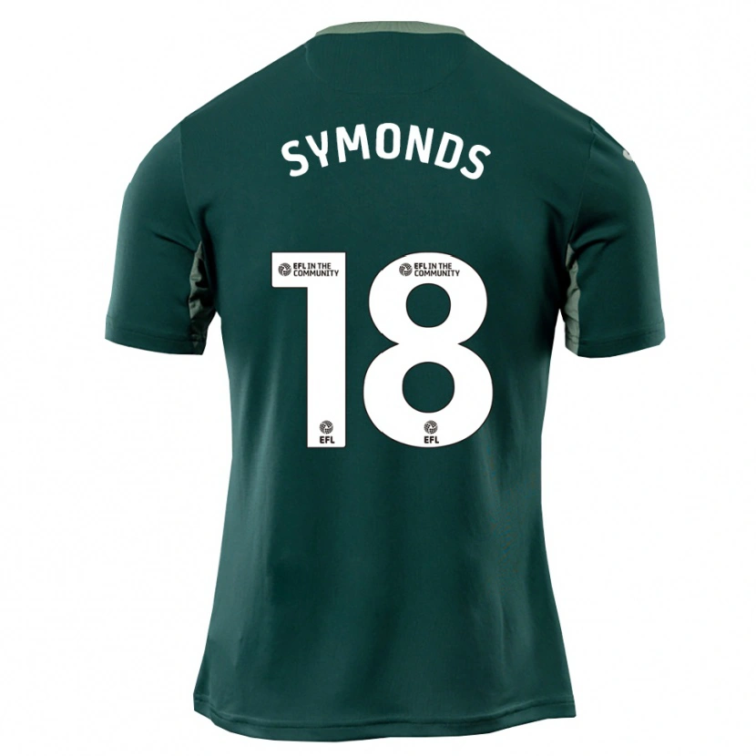 Danxen Men Freya Symonds #18 Green White Purple Away Jersey 2025/26 T-Shirt