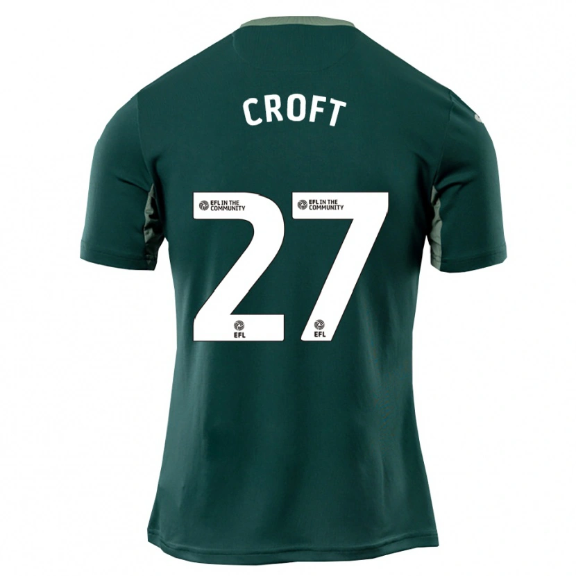 Danxen Men Mary Croft #27 Green White Purple Away Jersey 2025/26 T-Shirt