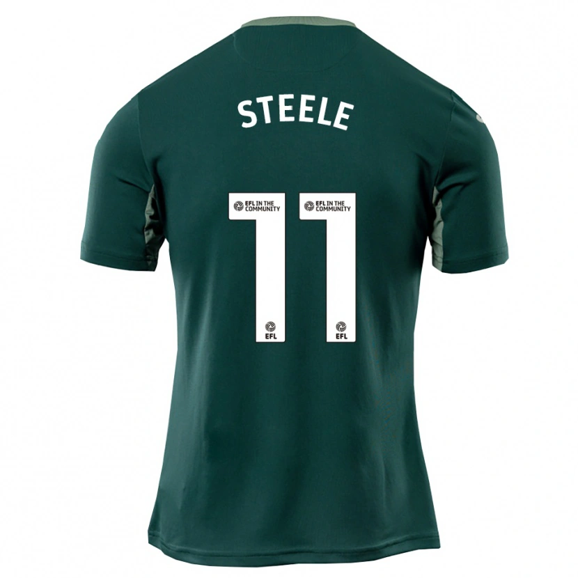 Danxen Men Kahlil Steele #11 Green White Purple Away Jersey 2025/26 T-Shirt