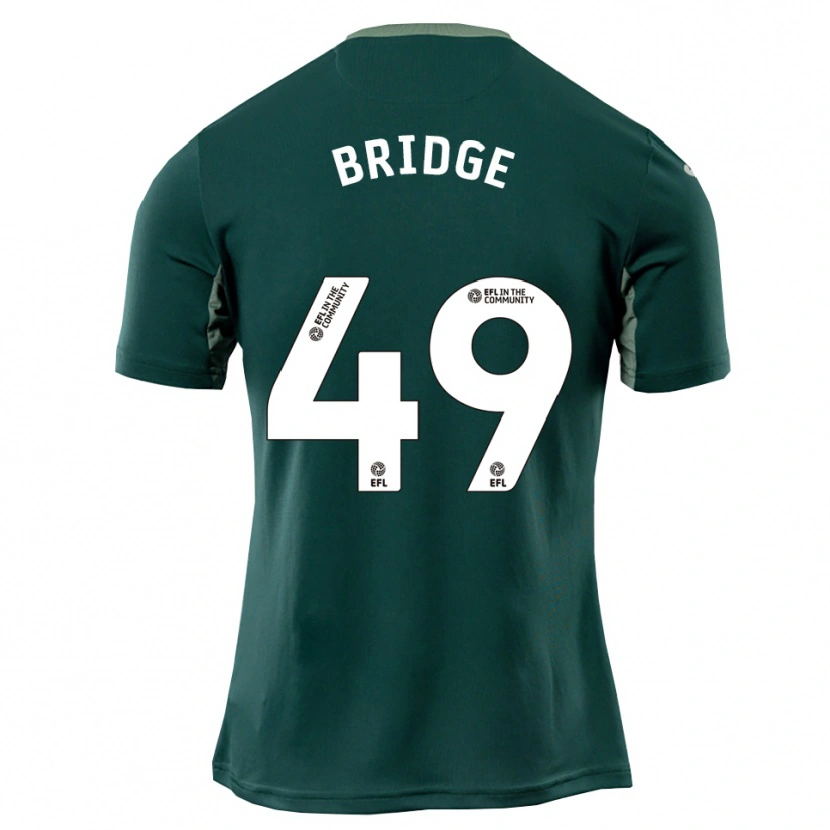 Danxen Men Aj Bridge #49 Green White Purple Away Jersey 2025/26 T-Shirt