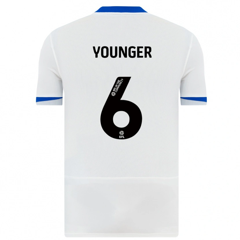 Danxen Men Jazz Younger #6 White Black Away Jersey 2025/26 T-Shirt