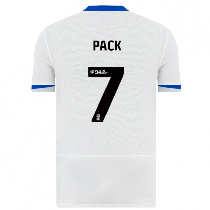 Danxen Men Marlon Pack #7 White Black Away Jersey 2025/26 T-Shirt