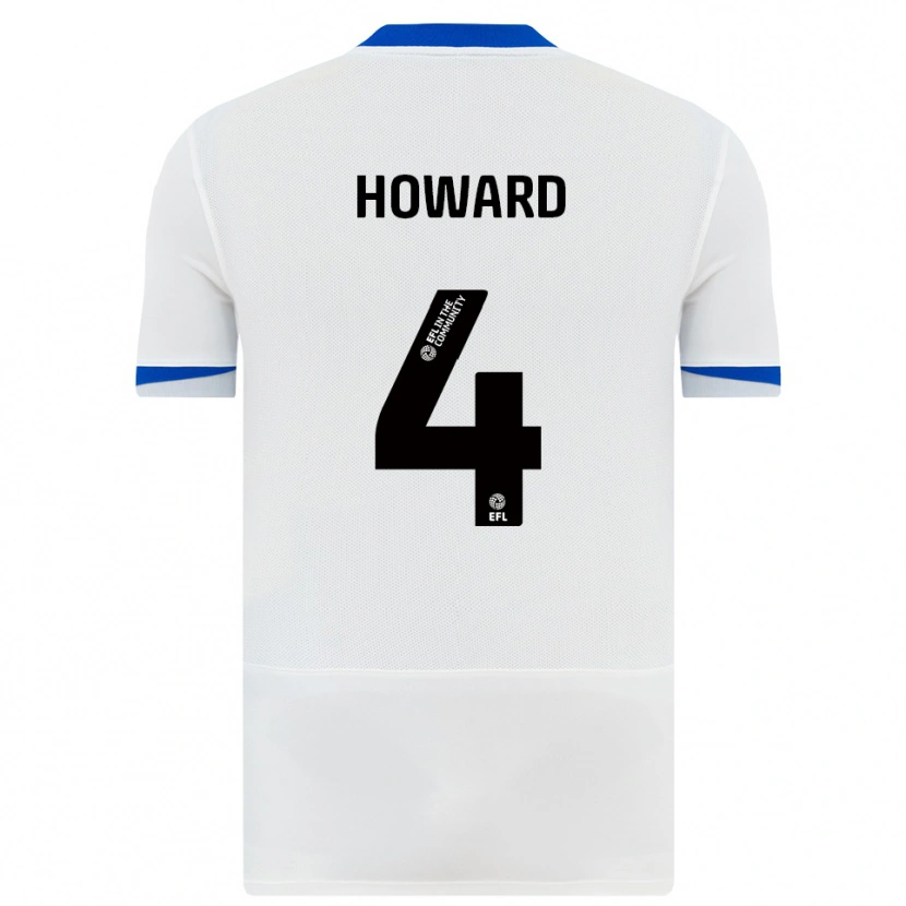 Danxen Men Cody Howard #4 White Black Away Jersey 2025/26 T-Shirt