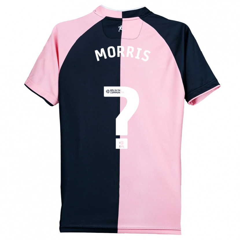 Danxen Men Abbie Morris #0 Pink Black Away Jersey 2025/26 T-Shirt