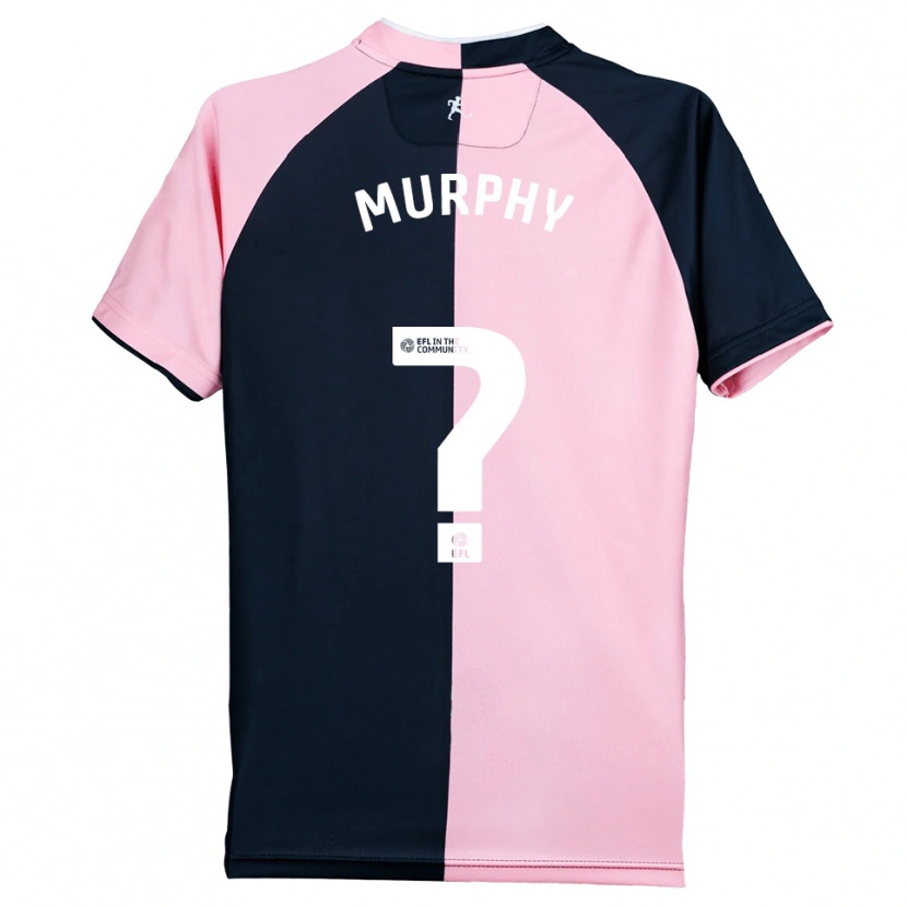 Danxen Men Harry Murphy #0 Pink Black Away Jersey 2025/26 T-Shirt