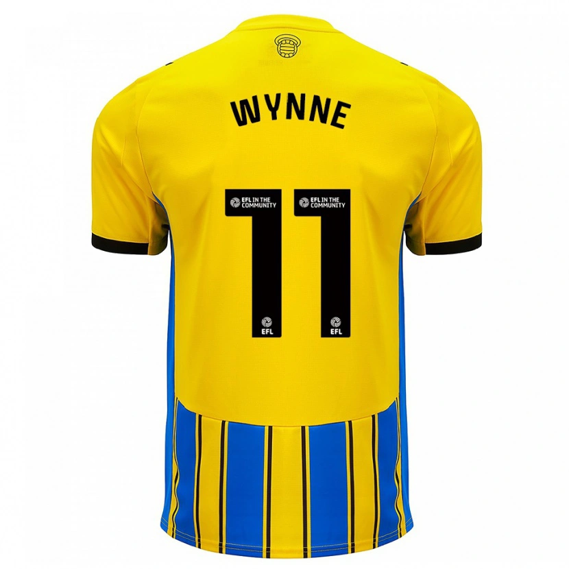 Danxen Men Megan Wynne #11 Blue Yellow Away Jersey 2025/26 T-Shirt